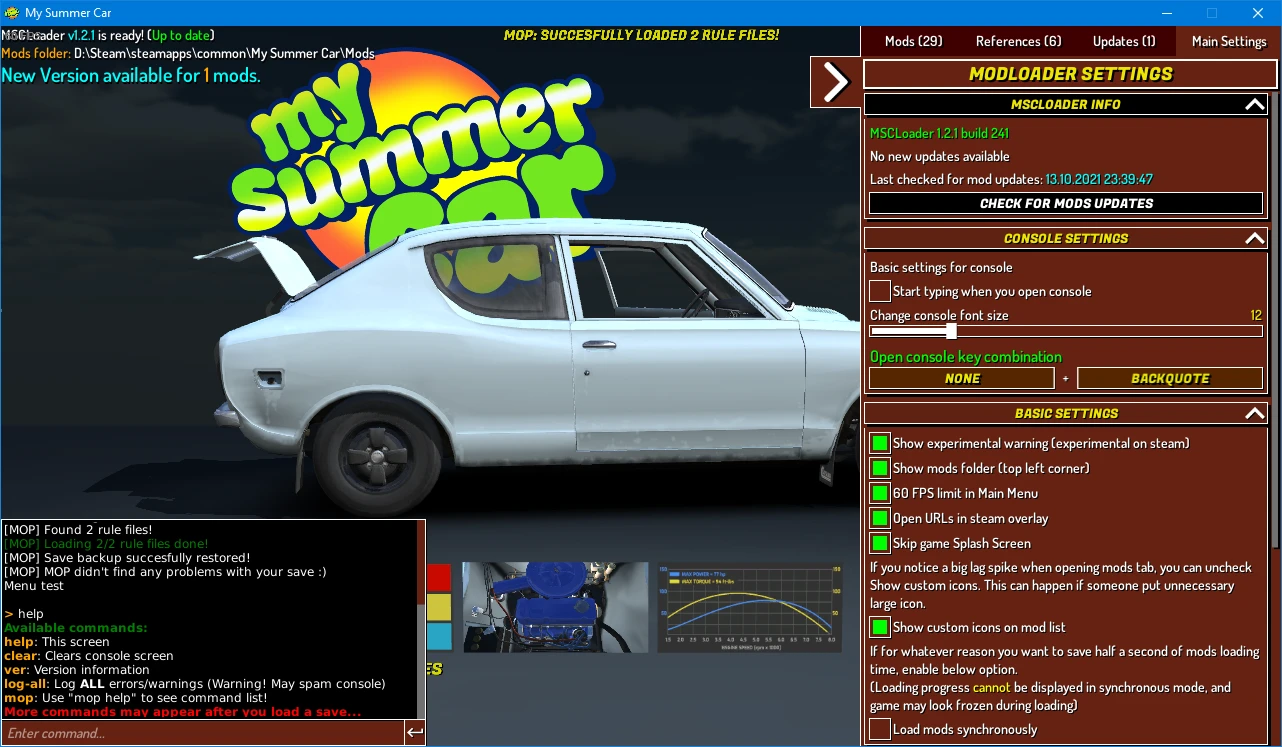 My summer car mods pro