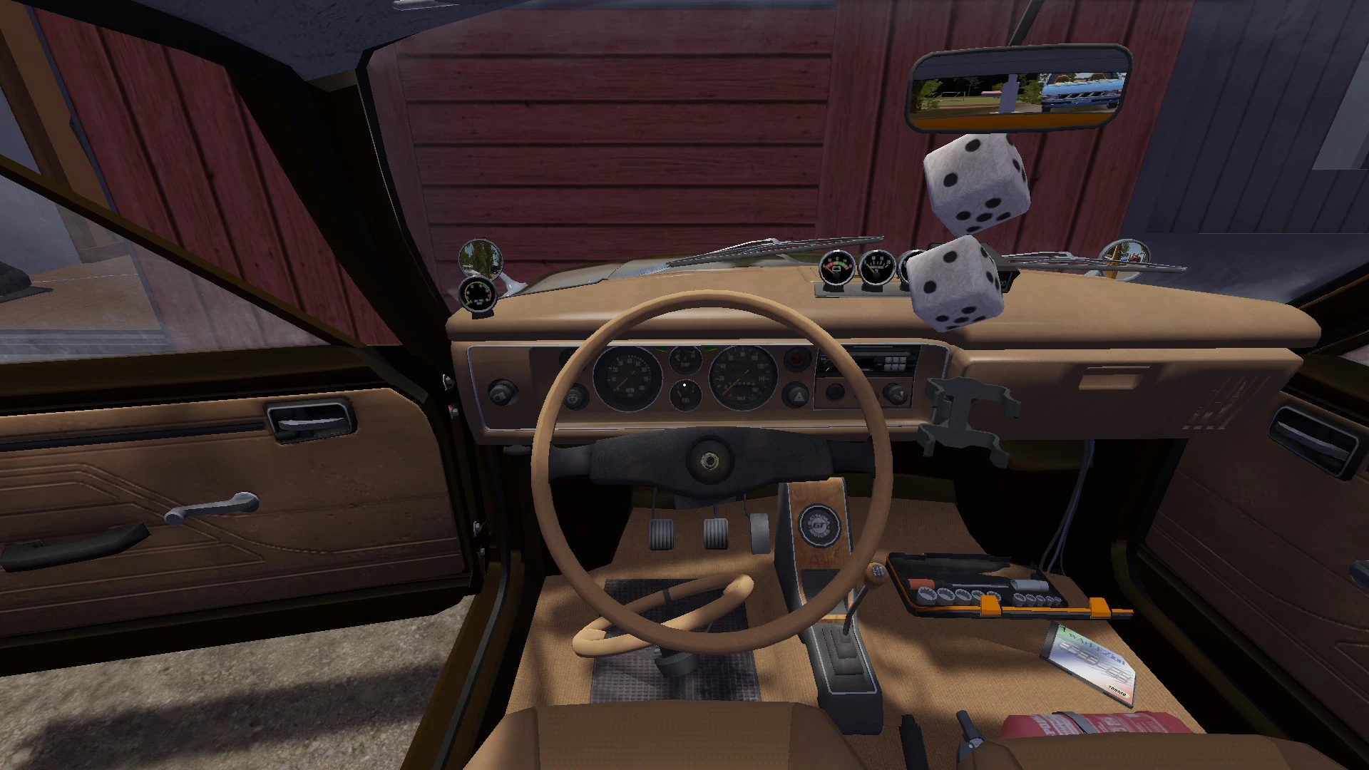 где находится тахометр в my summer car