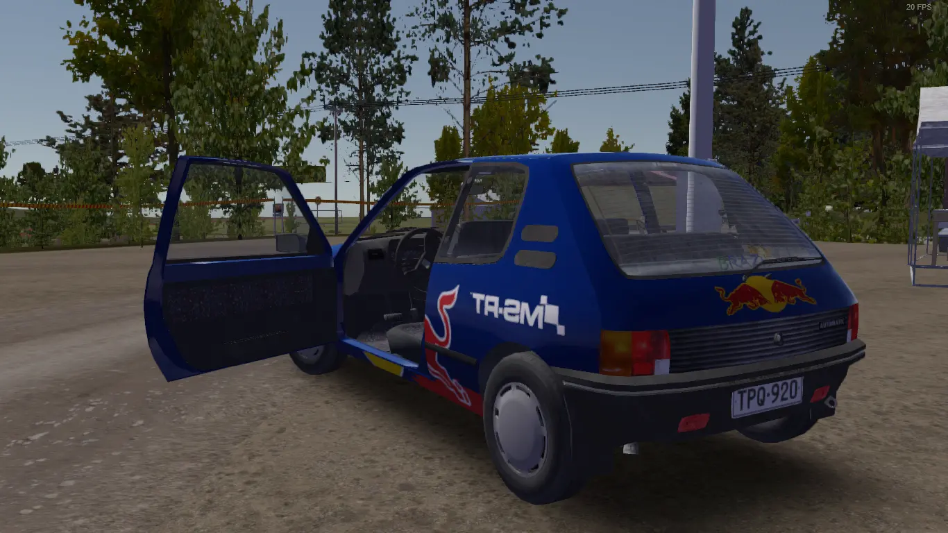 Textura de Rally RedBull Para o Panier 250 at My Summer Car Nexus ...