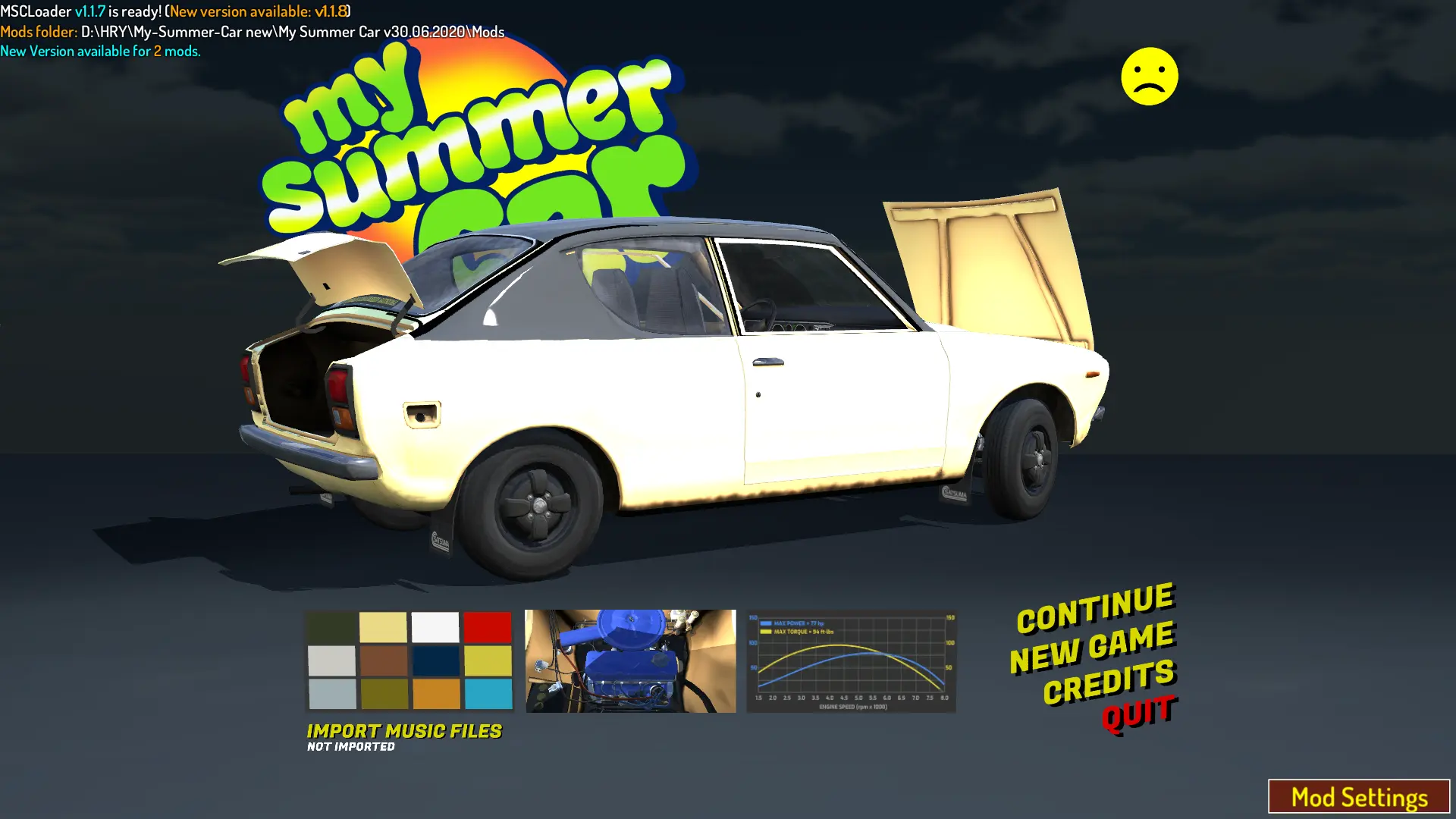 MSCLoader at My Summer Car Nexus - Mods and community