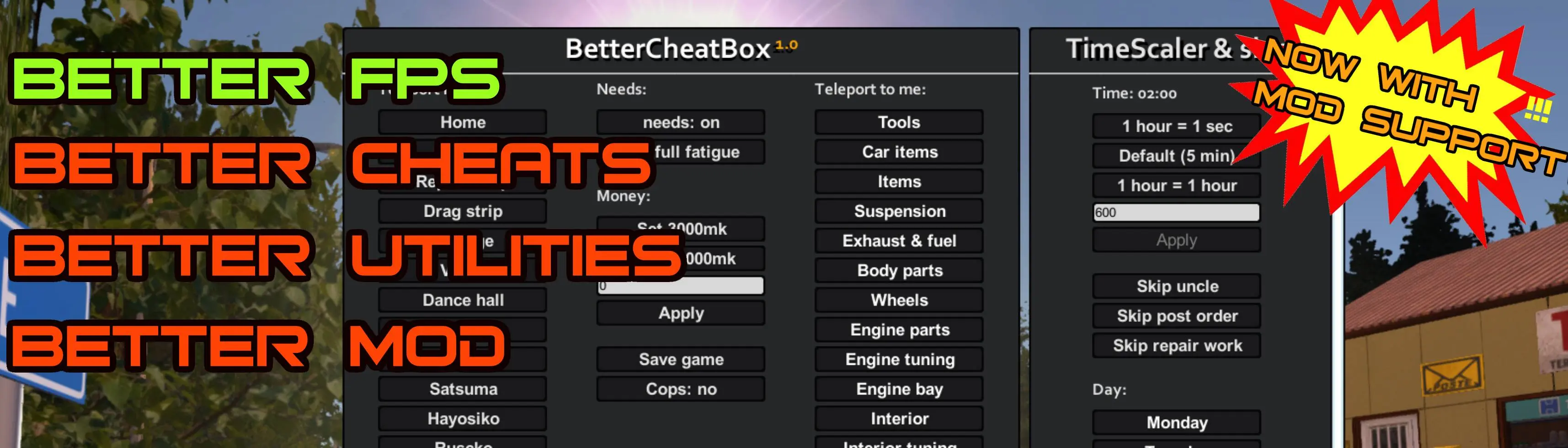 BetterCheatBox at My Summer Car Nexus - Mods and community