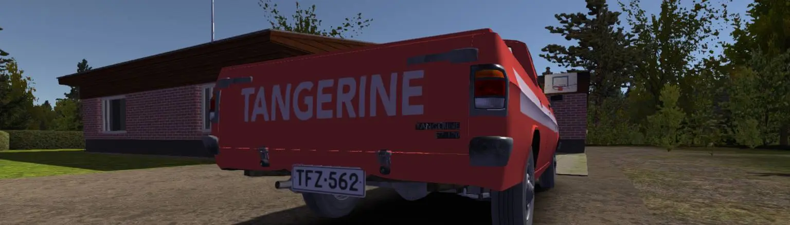 Finnish Military Tangerine FZ-120 Skin For My Summer Car