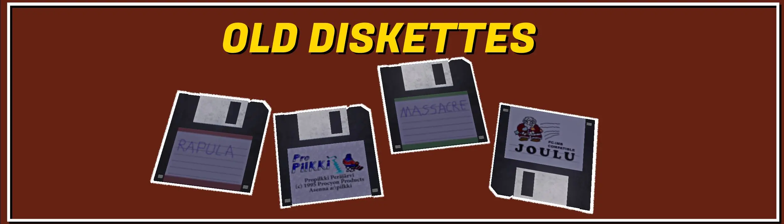 Old Diskette Textures at My Summer Car Nexus - Mods and community