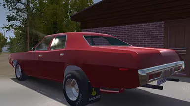 Classic bright red-black Satsuma paintjob at My Summer Car Nexus