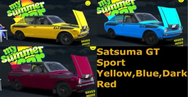 Satsuma GT Sport colors