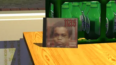 Nas - Illmatic CD Cover