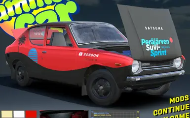 Original Retrowave Skin for Satsuma