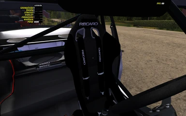 Recaro sport seat and steering wheel