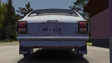Satsuma without the AMP badge on the bootlid