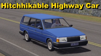 Hitchhikable Highway Car