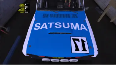 Satsuma Rally Skin - Datsun Inspired