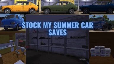 My Summer Car GAME MOD Classic Save (Gifu, Van) - download