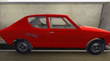 Classic bright red-black Satsuma paintjob at My Summer Car Nexus