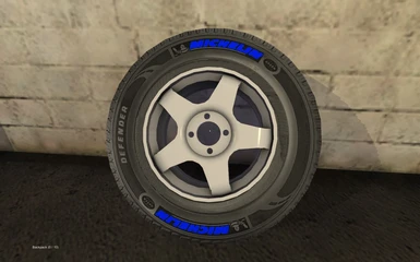 Michelin rally tire texture