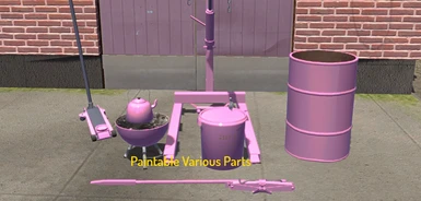 Paintable Various Items