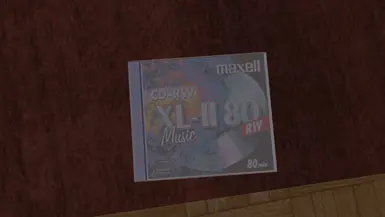 Real CD and Cover (Maxell CD-RW)