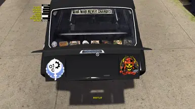 Bootlid + Rearshield