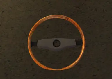 Gray Wooden Steering Wheel For Satsuma