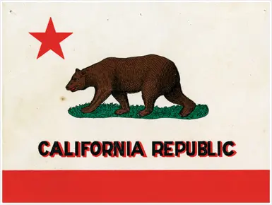 1911-1952 California Republic Flag