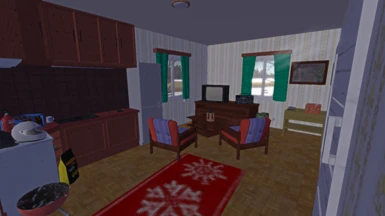 start in grandma house (Expanded Winter Features)mod