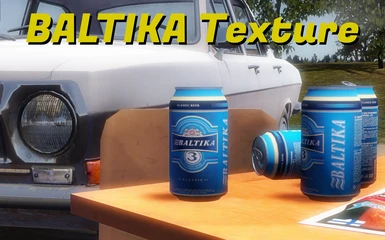 Baltika Texture for Canned Beer Mod