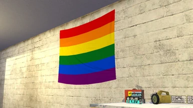 LGBTQ Garage Flags