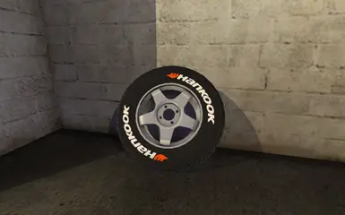 Hankook rally tire texture