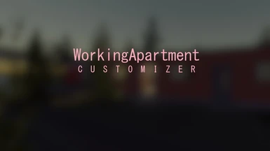WorkingApartment Customizer