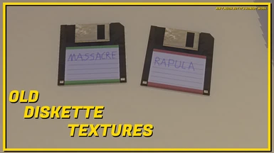 Old Diskette Textures