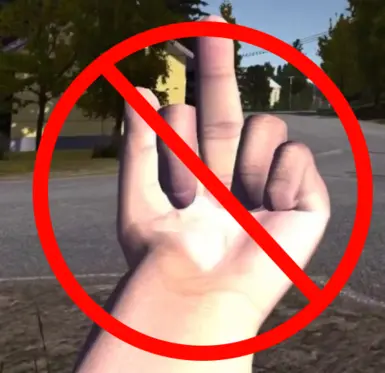 No Middle Finger