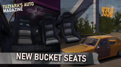 New bucket seats