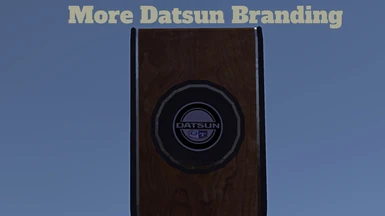 More Datsun Branding Texture Pack
