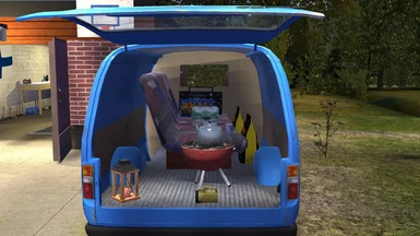 Rally- partial GT satsuma with camping kitted van at My Summer Car ...