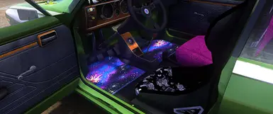galaxy print carpet