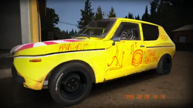 Crazy Taxi Skin for Shitsuma Estate