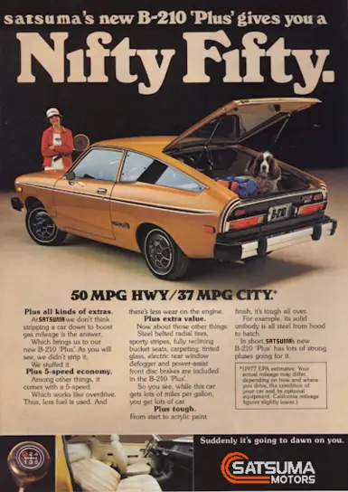 Datsun Nifty Fifty Poster