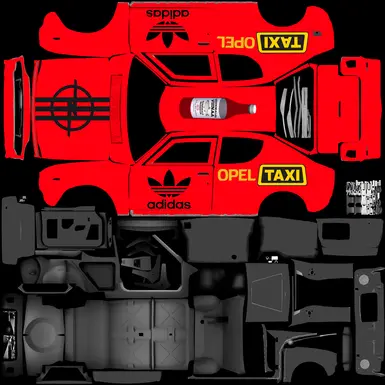 Opel Taxi Template For Satsuma