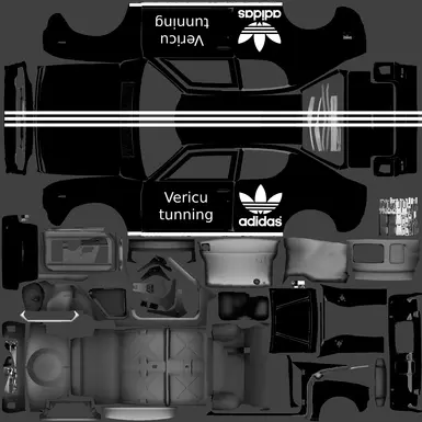 Skin satsuma adidas modificata de vericu