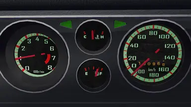 mitsubishi lancer 10 gauges