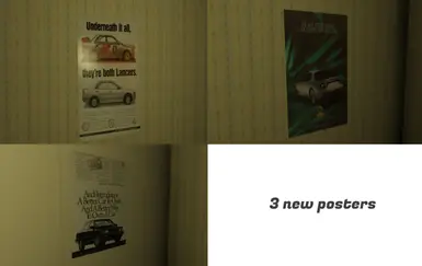 three new posters