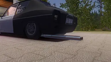 STRAIGHT SHOTGUN MUFFLER