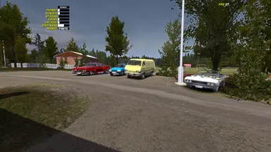 all the cars at apt