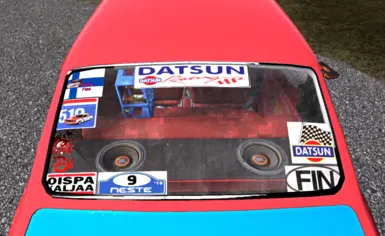rally windowsticker