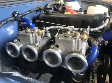 Individual Throttle Bodies sound for Satsuma's 4 barrel carb