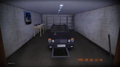save game with Mercedes Benz w210 with some money