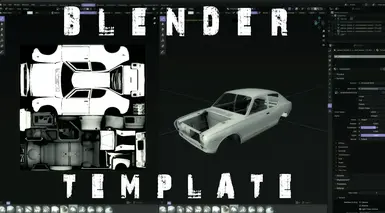 Blender skin template