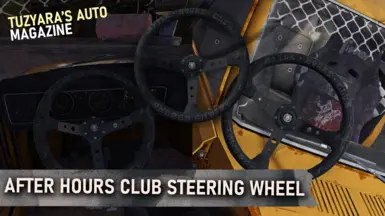 After Hours Club Steering Wheel