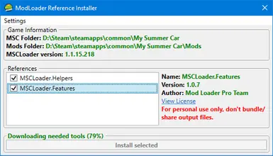 MSCLoader at My Summer Car Nexus - Mods and community