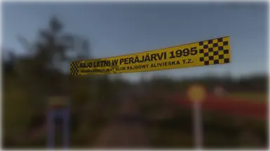 Przetłumaczone banery na trasie Rajdu Letniego,