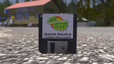 Zestaw tekstur z polskim tłumaczeniem